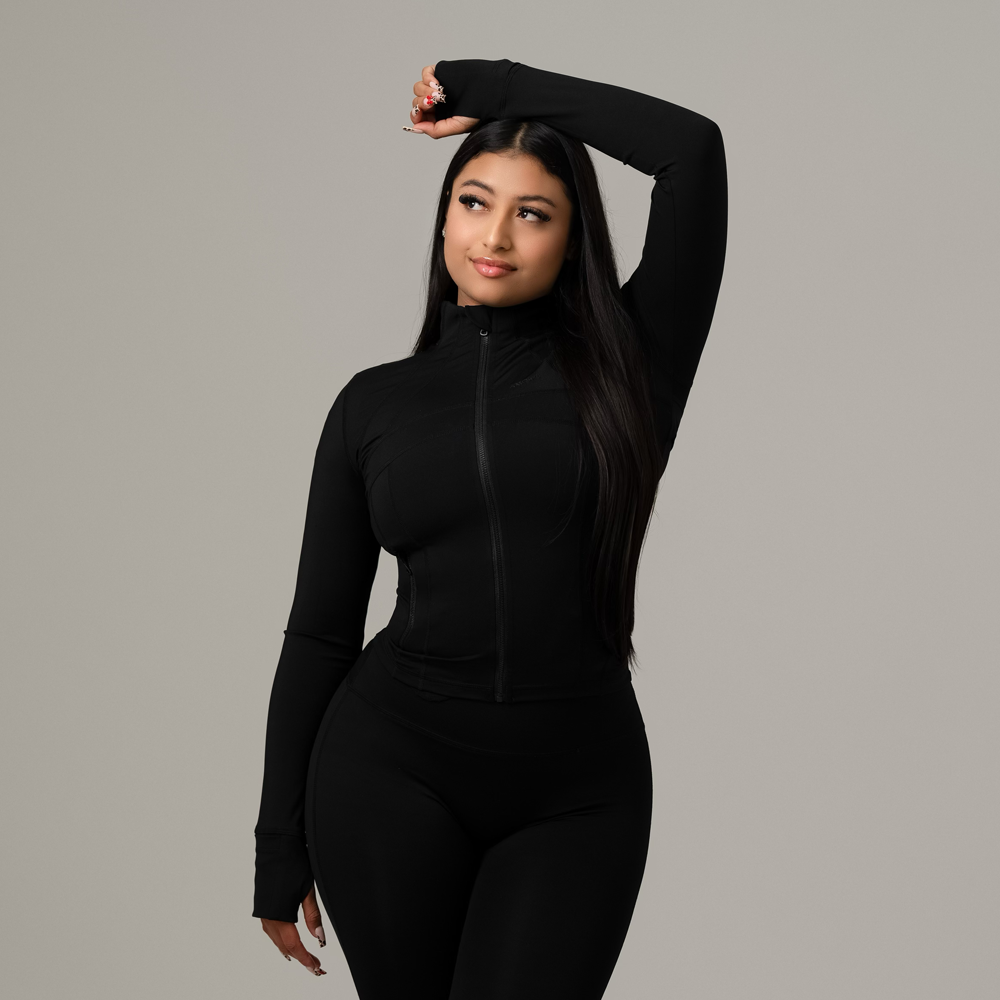 Yoga Zip Black