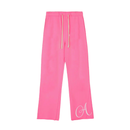 Amore’s Pink Flared Sweatpants