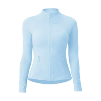 Amore Yoga Zip (Baby Blue)